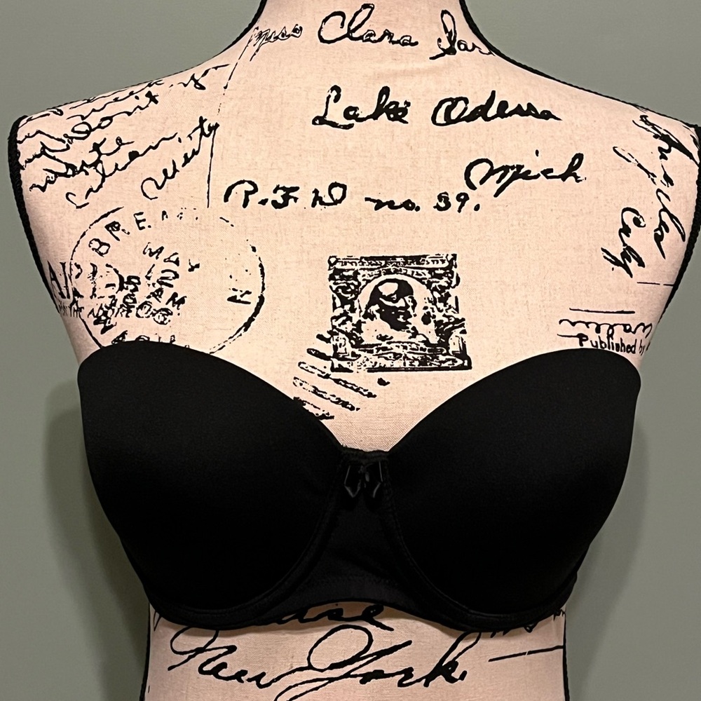 Black Strapless Va Bien Bra Intimates Sleepwear